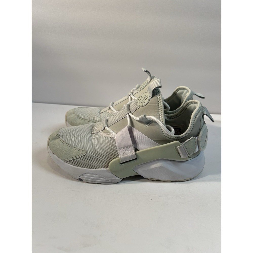 Nike Air Huarache City Low Green Mint Womens Size 9 AH6804-005 Rare Grey Running - Picture 2 of 9